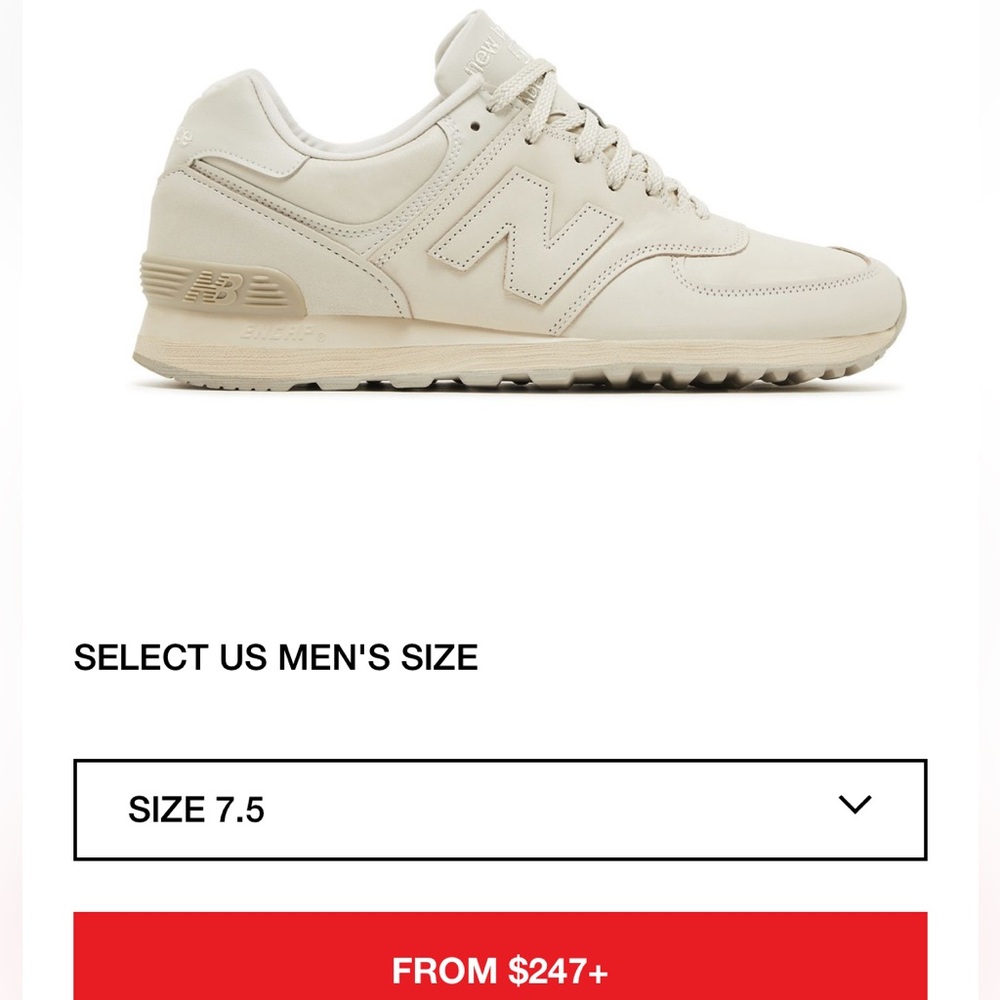 New Balance 576 Made in England ‘Contemporary Luxe’ M 7.5 LIMITED EDITION :)